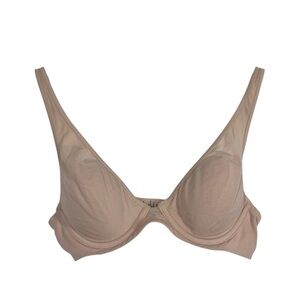 Thirdlove Bra 34A1/2 Pima Cotton Plunge 24/7 T-Shirt